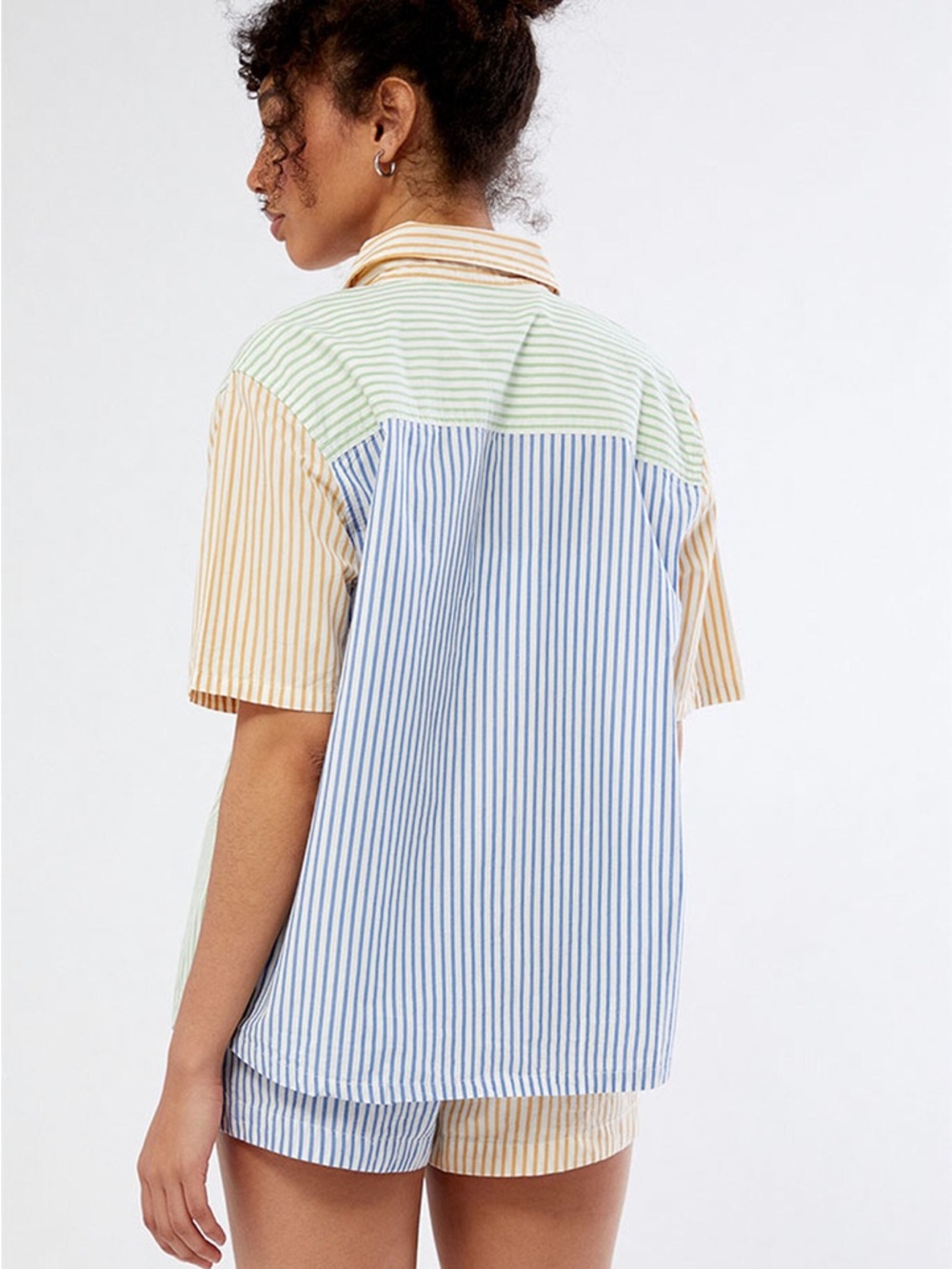 RVCA Nauti Shirt - Short Sleeve Shirt for Women - Small - Picture 12 of 12